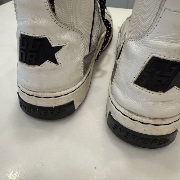 Golden Goose NOAH Women’s Mid-star White W/ Black Sneaker Sz US 10 EU 40 - Picture 14 of 14